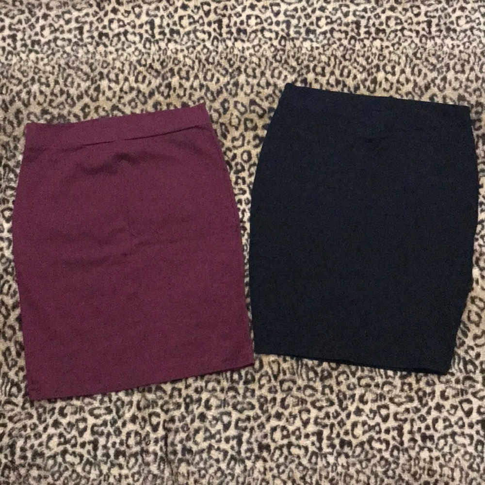 Over the knee skirts